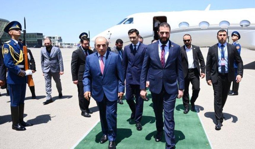 Ahmed Şara'dan Azerbaycan’a ziyaret!