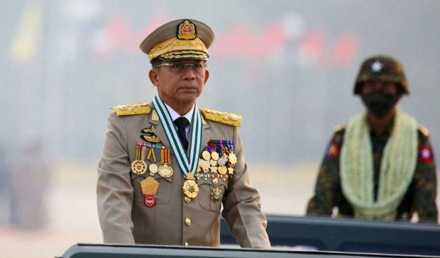Myanmar'da darbe yapan general, Trump'ın mektubuyla mutlu oldu