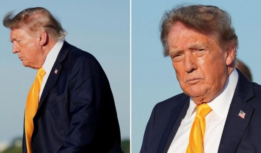 Trump’ın saçlarındaki değişim gündem oldu! 'Artık esmer'