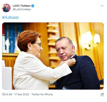 lütfü türkkan tweet