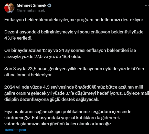 Tweet Simsek