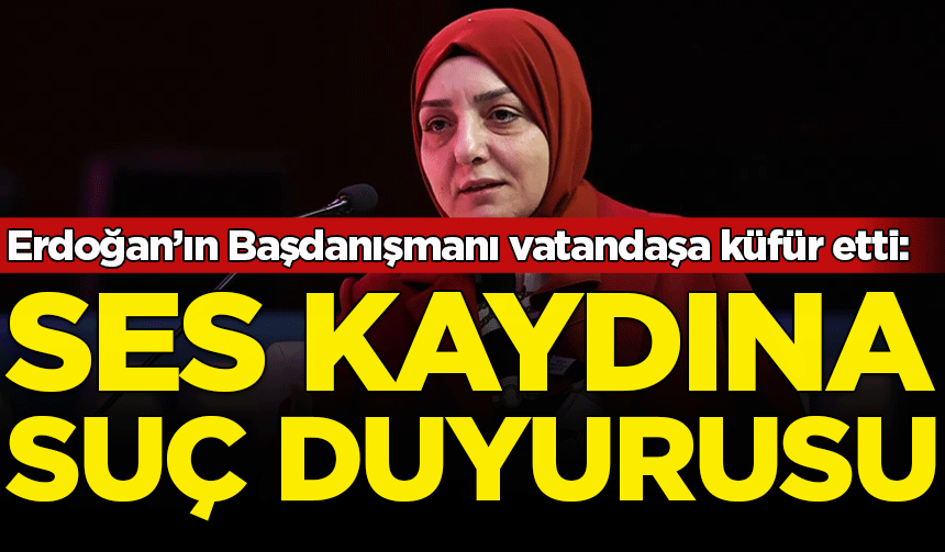 Cumhurbaşkanı Başdanışmanı vatandaşa küfretti: Suç duyurusunda bulundu