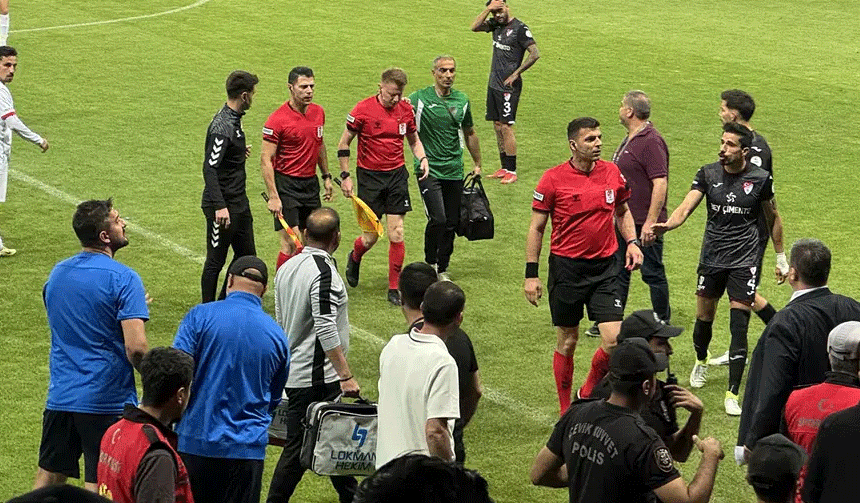 TFF'den olaylı Elazığspor - Vanspor FK açıklaması