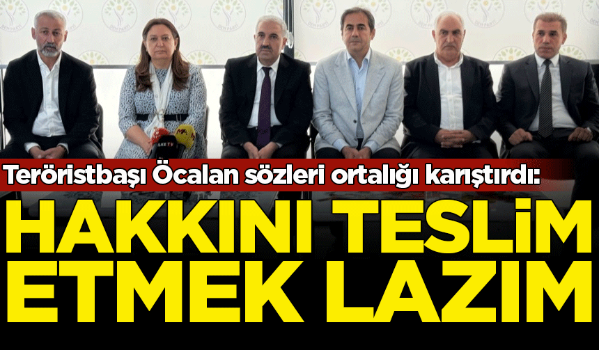 AKP'li ismin teröristbaşı Öcalan sözleri ortalığı karıştırdı: Hakkını teslim etmek lazım