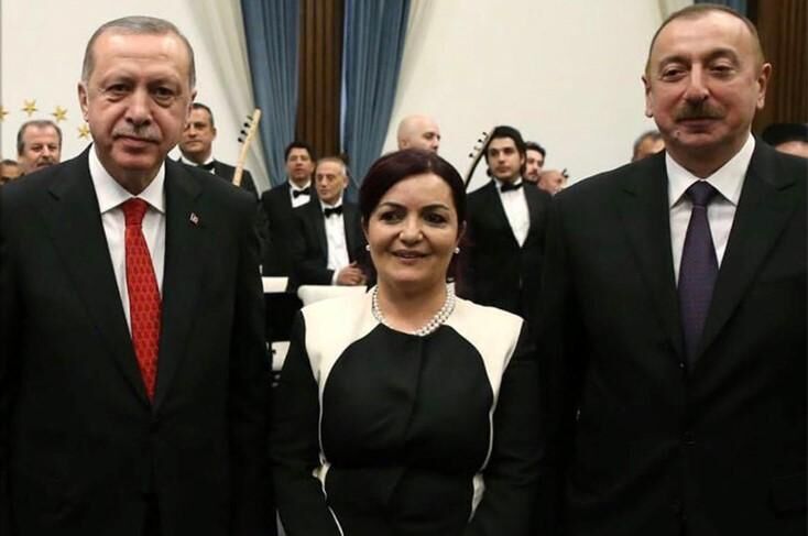 Recep Tayyip Erdogan Aygun Attar Ilham Aliyev